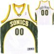 Supersonics Reebok Men's Personalized Authentic Home Jersey