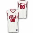 Bulls Reebok Men's NBA Personalized Replica Home Jersey