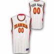 Hawks Reebok Men's Personalized Replica Home