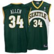 Supersonics Reebok Men's NBA '04-'05 Player Replica Road Jersey