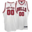 Bulls Reebok Men's 04-05 Customized Authentic Home Jersey