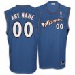 Wizards Reebok Men's NBA Personalized Replica Road Jersey