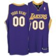 Lakers Reebok Men's 04-05 Customized Authentic Road Jersey