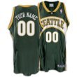Supersonics Reebok Men's 04-05 Customized Authentic Road Jersey
