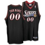 76ers Reebok Men's NBA '05-'06 Personalized Authentic Home Jersey